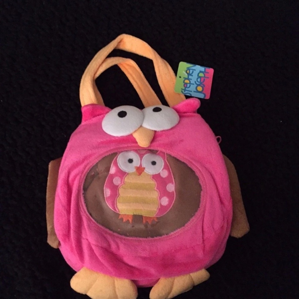 Stephen Joseph Owl 30x40 Blanket in Carry Tote